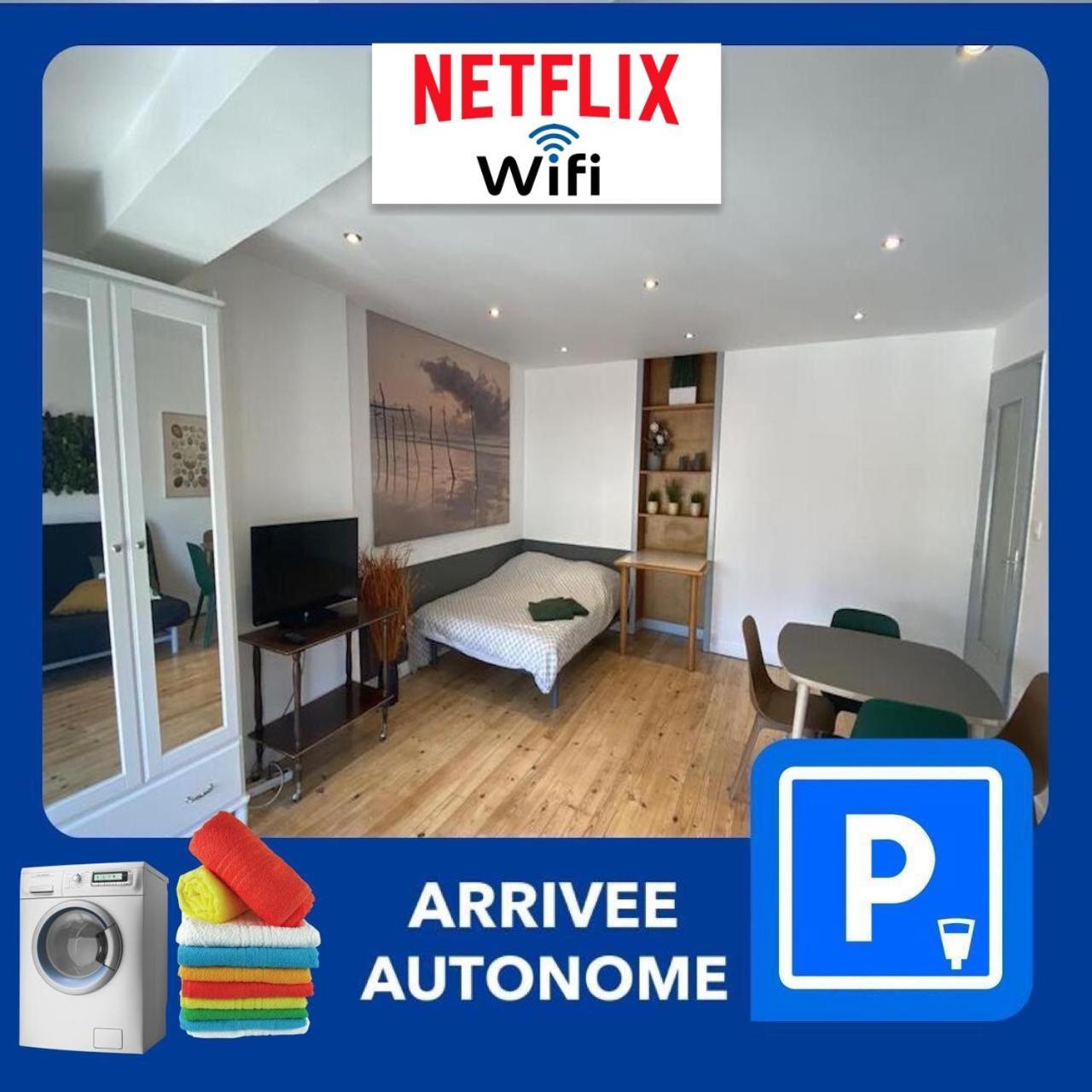 018 Chic & Cosy F1 41M2 Hypercentre Wifi Smart Tv Netflix Διαμέρισμα Σαιντ-Ετιέν Εξωτερικό φωτογραφία